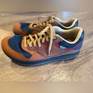 LEM’s Mens Trailhead V2 Sequoia Brown and Navy Hiking Shoe